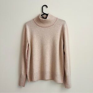 Paychi Guh 100% Baby Cashmere Mock Neck Sweater